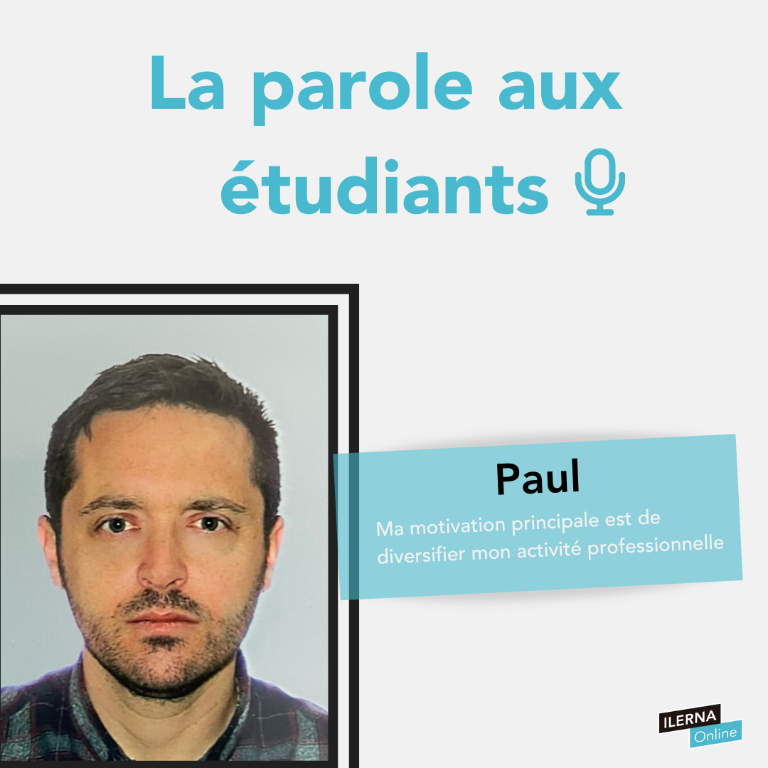 Paul, étudiant de la formation d'audioprothésiste